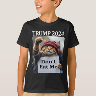Don't Eat Me Cats For Trump 2024  T-Shirt