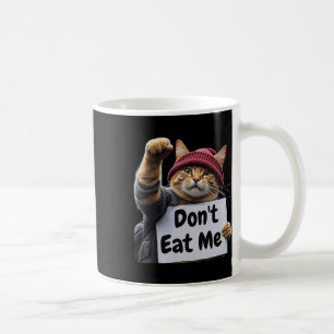 Don't Eat Me Cats For Trump 2024 Trump Or The Tram Coffee Mug