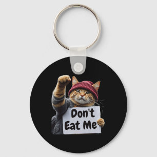 Don't Eat Me Cats For Trump 2024 Trump Or The Tram Keychain