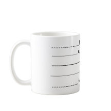 "Don't even talk to me" Coffee Mug