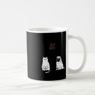 Don't Even Think About It Funny Cat Mom And Dog Ch Coffee Mug