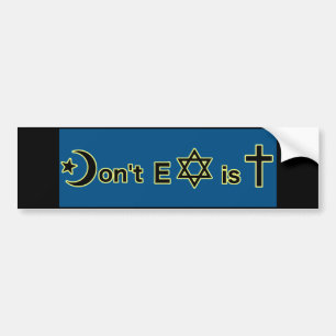 Dont Exist Bumper Sticker