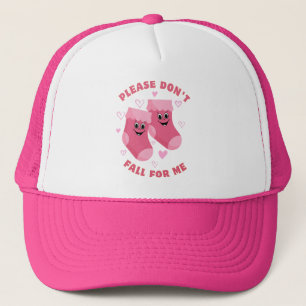 Don't Fall For Me Non Slip Socks Medical Funny Trucker Hat