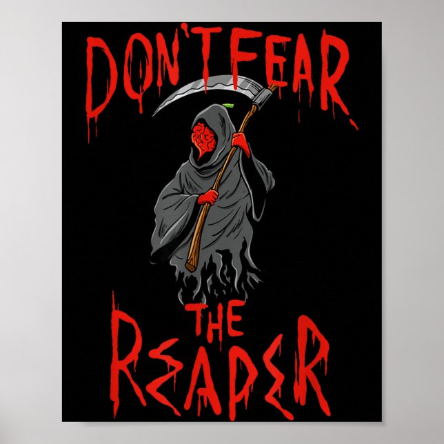 Dont Fear The Carolina Reaper Design  Poster (Front)