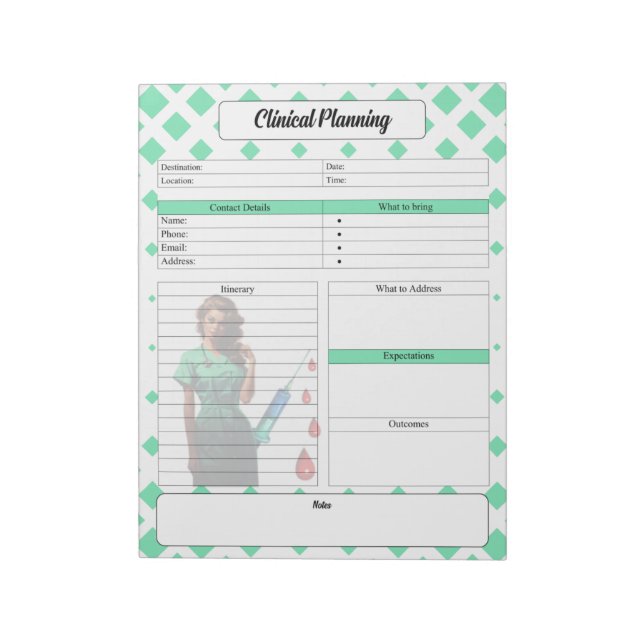 Don't Flatter Yourself _ Clinical Planning Notepad (Rotated)