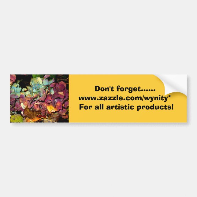 Don't forget...... bumper sticker (Front)