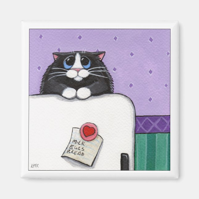 Don't Forget - Cat Magnet (Front)