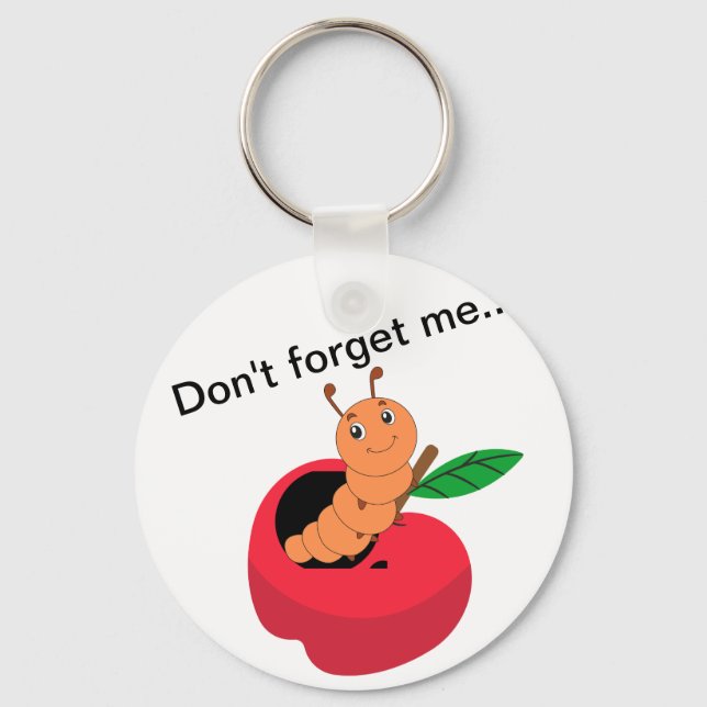 Don't forget me keychain (Front)
