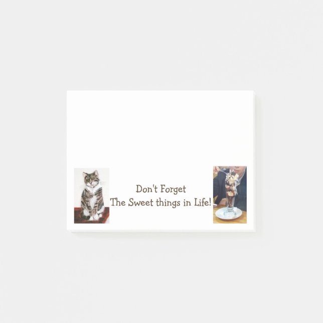 Don't Forget Photo Template Post-it Notes (Front)