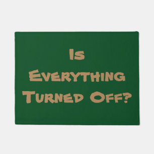 don't forget reminder fun reminder slogan doormat