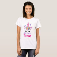 Don't Forget to Dream Cute Pink Unicorn