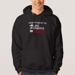 Don't forget to Like Share Subscribe Content creat Hoodie
