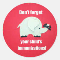 Don't forget your child's immunizations!