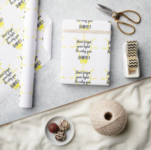 Don't Forget Your Light Wrapping Paper