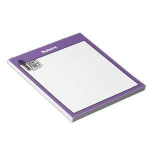 Don't fret (Philippians 4:6-7) Guitar personalized Notepad