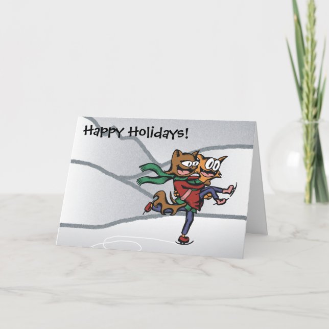 Don't Fur-get to Play Holiday Kitties Card (Front)