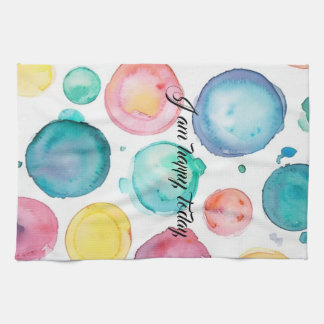 Don't get ahead of the pretty colours kitchen towel