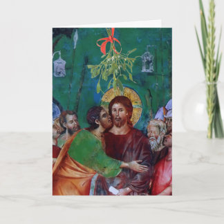 Don't Get Caught Under the Mistletoe Holiday Card