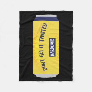 Dont Get It Twisted Tee Tea Meme Long Sleeve  Fleece Blanket