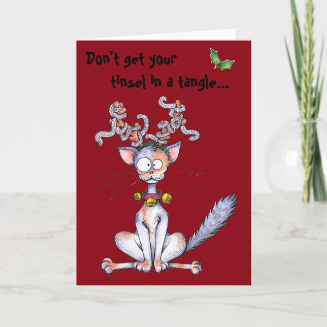 Don't get your tinsel in a tangle! Holiday (Front)