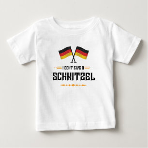 Dont Give Schnitzel Funny Oktoberfest Baby T-Shirt