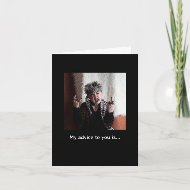 Don't give up on your dreams card (Front)