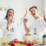 Don't Go Bacon My Heart Apron<br><div class="desc">This cute, "Don't go bacon my heart" apron would make a great gift for the chef in your life! Pair it with the, "I like big bundts and I can not lie" apron for a cute couples gift!</div>