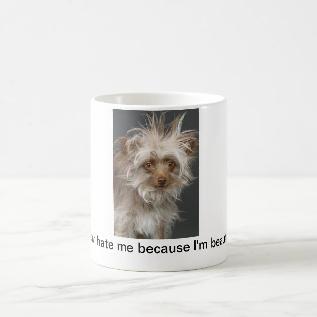 Don't hate me because I'm beautiful! - Mug (Center)
