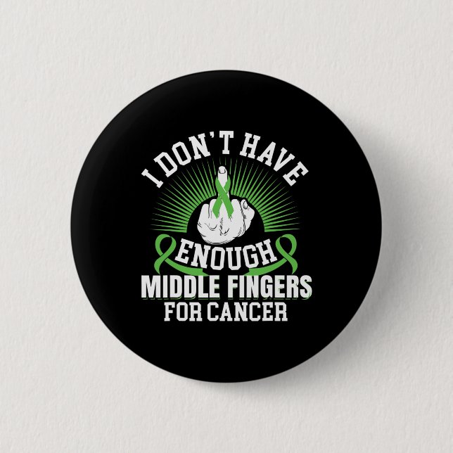 Don't Have Enough Middle Fingers For Bile Duct Can 2 Inch Round Button (Front)