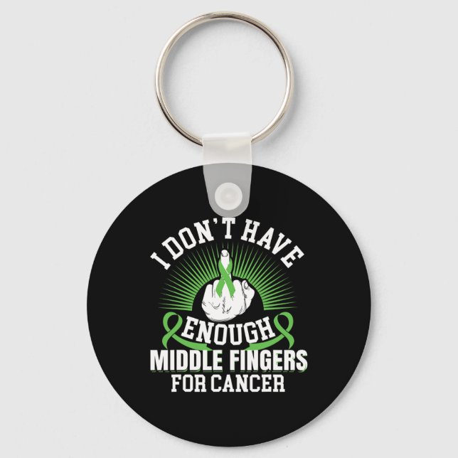 Don't Have Enough Middle Fingers For Bile Duct Can Keychain (Front)