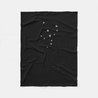 Don't Hide Your Magic Motivational Quote Sitive Vi Fleece Blanket