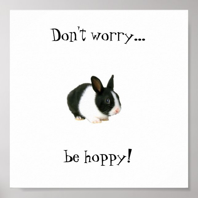 Don't ĭ hoppy poster (Front)
