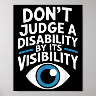 Dont Judge A Disability Teacher Awareness _1 Poster