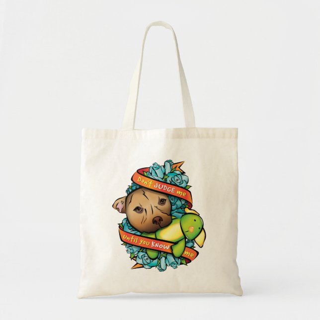 Don't Judge Me... Tote Bag (Front)