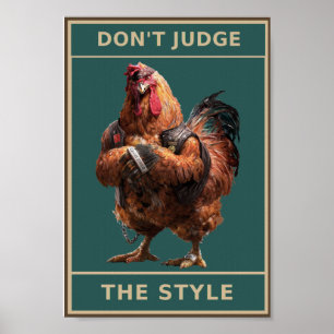 Dont judge the style poster