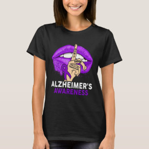 Dont Judge What You Cant Understand Alzheimers Pur T-Shirt