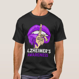 Dont Judge What You Cant Understand Alzheimers Pur T-Shirt