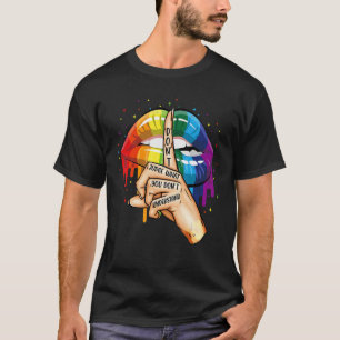 Don't Judge What You Don't Understand Lgbt Pride L T-Shirt