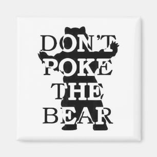 Don't Ke The Bear  Magnet