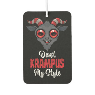 Don't Krampus My Style Air Freshener