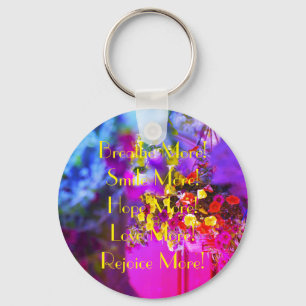 Don't let anyone steal your joy keychain