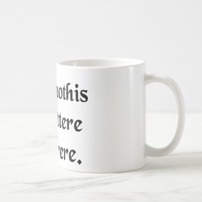 Don't let the bastards get you down coffee mug (Right)