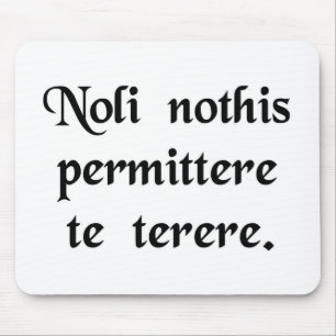 Don't let the bastards get you down mouse pad