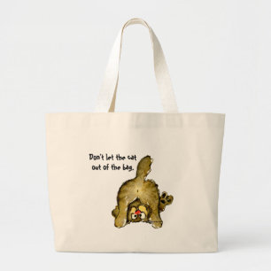Don't let the cat out of the bag Tote