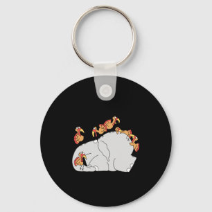 Dont Let The Turkeys Get You Down  Keychain