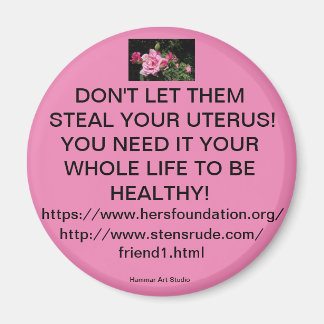 DON'T LET THEM STEAL YOUR UTERUS! MAGNET