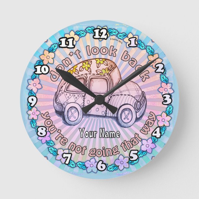Don't Look Back clock (Front)