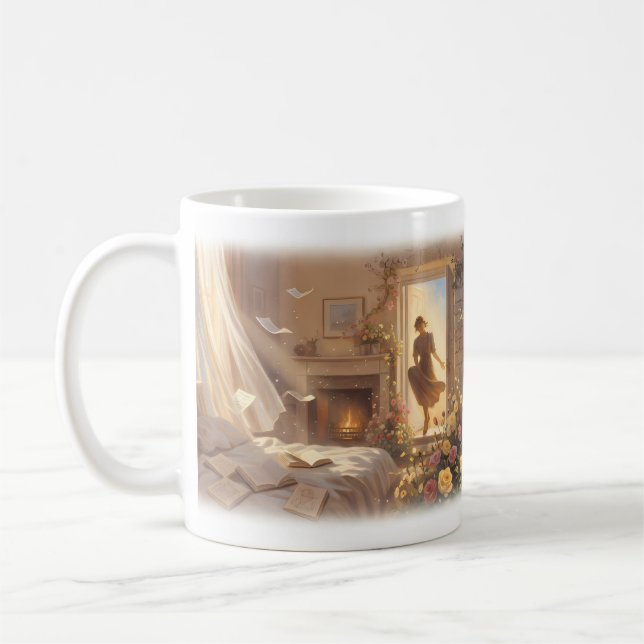 Don't Look Back In Anger — Letting Go Warmth Mug (Left)