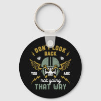 Don't Look Back Vintage Classic Biker Motorcycle