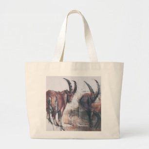 Don't Look Down Large Tote Bag